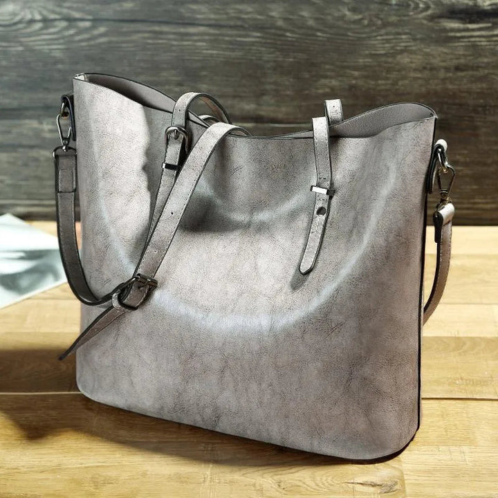 Vintage Charm | Leather Shoulder Bag