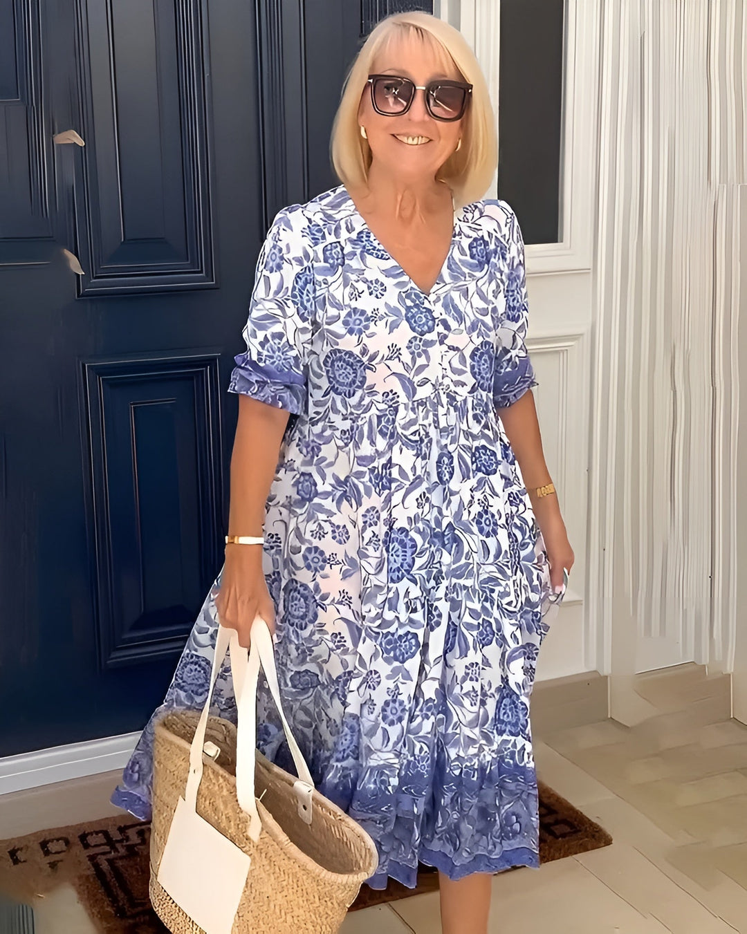 Evelyne | Floral Chic Dress