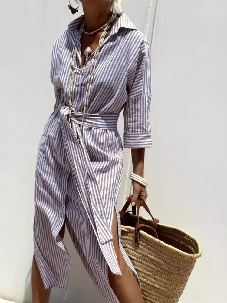 Géraldine | Stylish and Lightweight Striped Dress