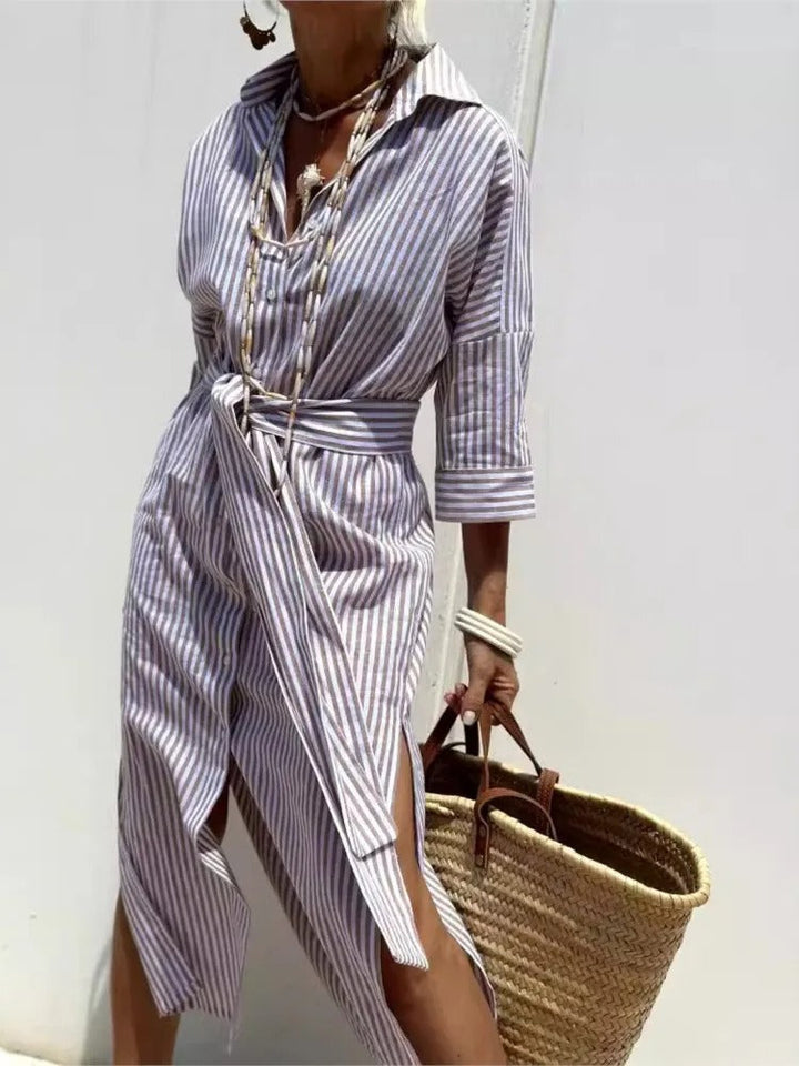 Géraldine | Stylish and Lightweight Striped Dress
