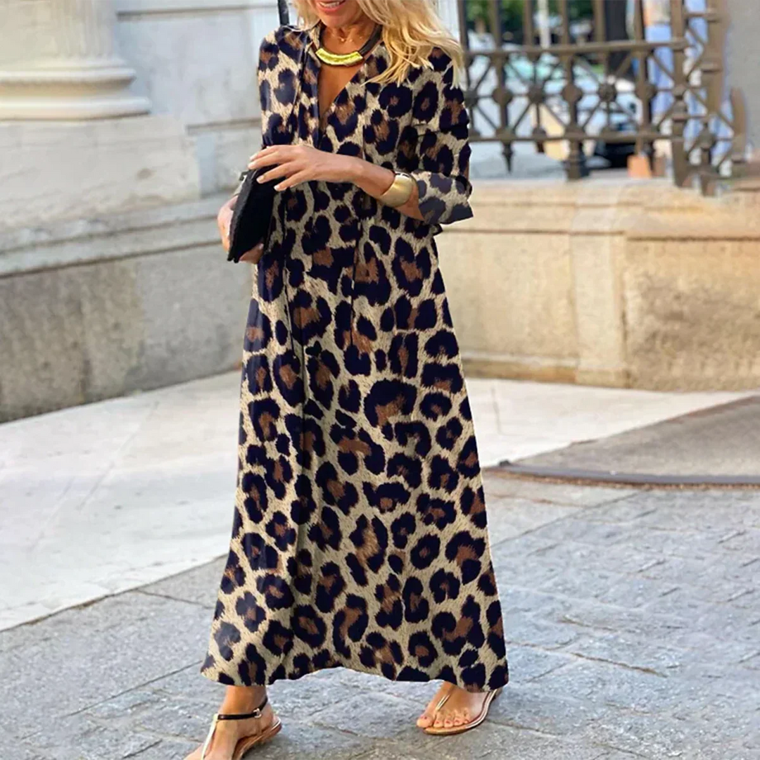Silvie | Bold and Chic Leopard Dress