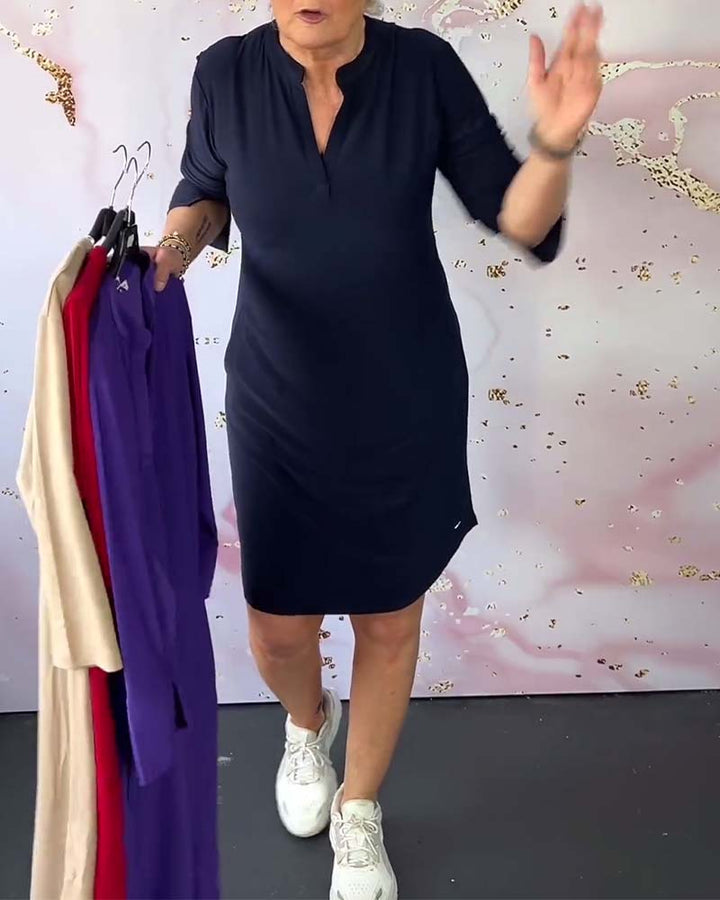 Hanne | V-Neck Chic Dress