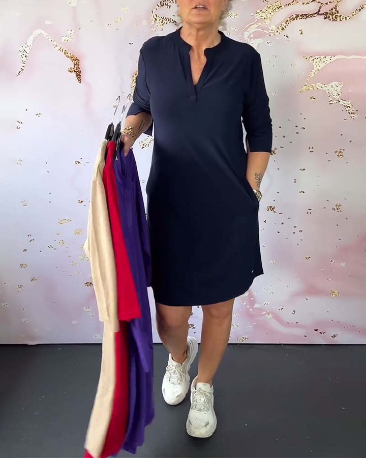 Hanne | V-Neck Chic Dress