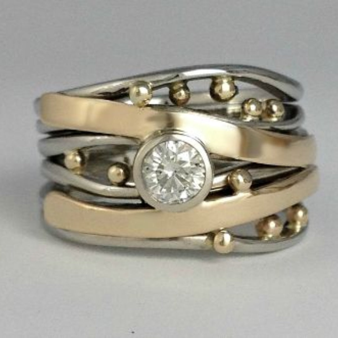 Rexanne™ - Sky Chic Ring