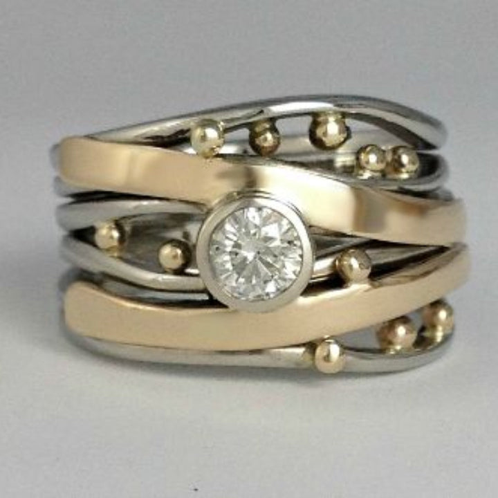 Rexanne™ - Sky Chic Ring