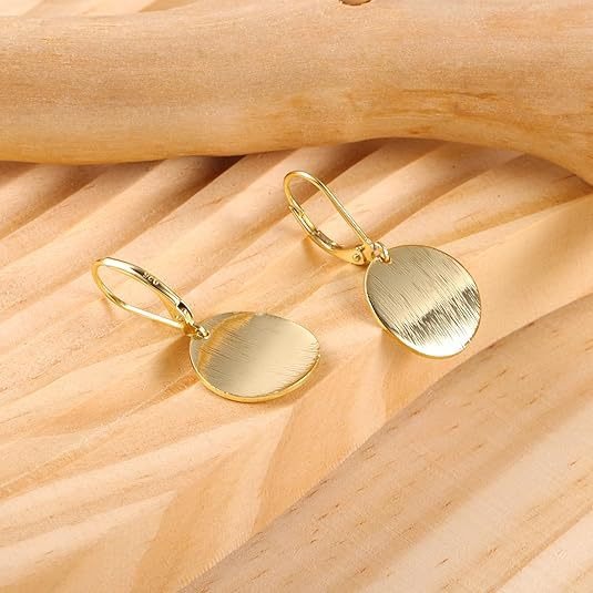 Shiello™ - Sparkling Disc Earrings