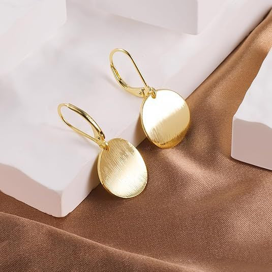 Shiello™ - Sparkling Disc Earrings