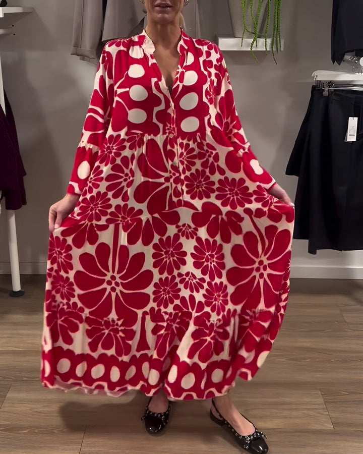 Marielle | Stylish Maxi Printed Dress