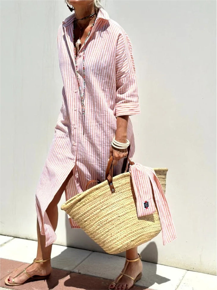 Géraldine | Stylish and Lightweight Striped Dress