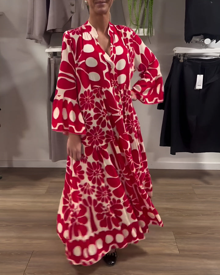 Marielle | Stylish Maxi Printed Dress