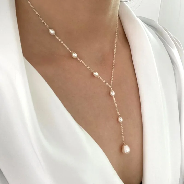 Jiela™ - Elegant Pearl Necklace
