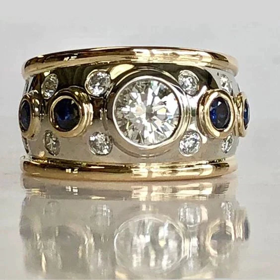 Celesta™ - Sparkling Sapphire Ring
