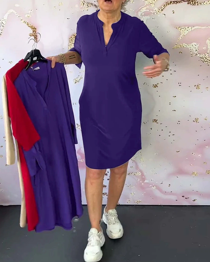 Hanne | V-Neck Chic Dress