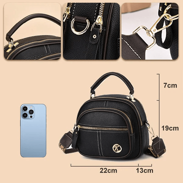 Timeless Elegance | Stylish Leather Shoulder Bag