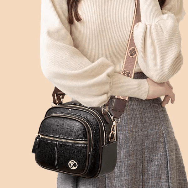 Timeless Elegance | Stylish Leather Shoulder Bag