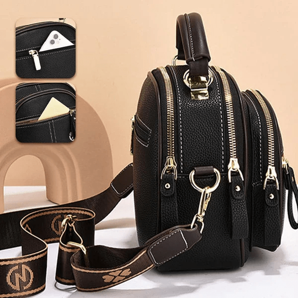 Timeless Elegance | Stylish Leather Shoulder Bag